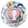 100 Adorable Animal Seal Stickers: Cartoon DIY Mobile Phone Travel Case Decals view 1