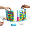 Color Stack Challenge by Relatable  A Fast-Paced Color Matching Puzzle Game for Fun Parties and Family Game Night. Includes 2 Stack Racks, 50 Challenge Cards, 80 Rings & Instructions. view 2