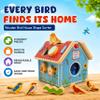 Jack Rabbit Creations Birdhouse Shape Sorter - Removable Roof - Age 18+ Mos view 2