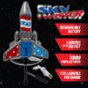 FAWAJON Hyper Drive - SkyTwister Rocket  Rechargeable Electric Launch Rocket with Parachute Deploy  Flies Up to 200 Feet  Safe Toy for Kids Ages 8+  Fully Self-Contained Launch Kit view 4