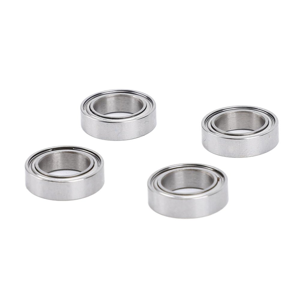 Drfeify Premium RC Ball Bearings Light Weight Parts for A959 B 124008 144001 Remote Control Car, 4PCS Metal Material