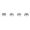 Drfeify Premium RC Ball Bearings Light Weight Parts for A959 B 124008 144001 Remote Control Car, 4PCS Metal Material view 3