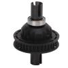 38T Belt Drive Differential with Bea, Gear Differential for S XIS CS D4 D5 1/10 RC Car, iency Metal Pla Spare Parts, Ride and Force view 4