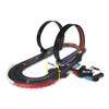 NKOK Sonic Racing: CrossWorlds Slot Car Race Track Set with Super Loop, Sonic & Knuckles 3.5 Cars, Turbo Boost Hand Controllers, Lap Counter, Light-Up Headlights, Approx. 18 ft Track view 1