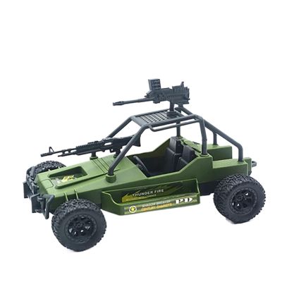 1/18 for Figure Scene Vehicle Paratrooper Assault Vehicle Fits 3.75 Inch Action Figure Souvenirs(Green)