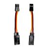 20Pcs Servo Extension Cable and Y Harness Splitter for RC Airplane Car Drone, Compatible with JR Futaba Spektrum (1.97nch /5.9-Inch) view 4