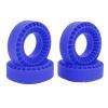 Drfeify Pressure RC Crawler Tire Inserts, Made from Premium Silicone, Enhance Driving Experience, for 1/10 RC Crawler Car (Blue) view 1