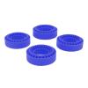 Drfeify Pressure RC Crawler Tire Inserts, Made from Premium Silicone, Enhance Driving Experience, for 1/10 RC Crawler Car (Blue) view 3