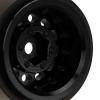 4Pcs 1.0 Inch Beadlock Rims, RC Beadlock Wheel Hub, 12 Holes Aluminum y RC Wheel for FMS FCX24 1/24 Crawler, Weighted for Enhanced Stabi and Performance (Black) view 4