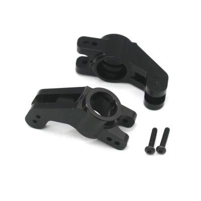 Rc Accessories For VKAR BISON 1/10 RC 4WD Remote Control Car Metal Upgrade Accessory Rear Wheel For Seat ET1005(Black)