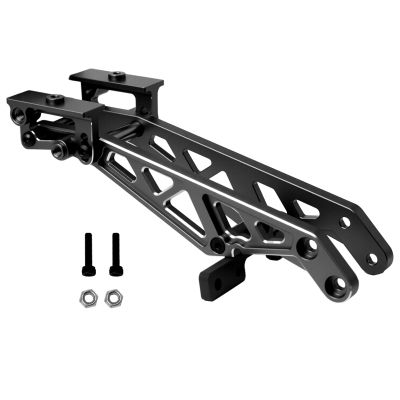 Aluminum RC Rear Wing Mount Upgrades for 1/8 Arrma Kraton V6 6S BLX EXB,Notorious 6S BLX,Replace#ARA320758 (Black)