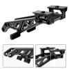 Aluminum RC Rear Wing Mount Upgrades for 1/8 Arrma Kraton V6 6S BLX EXB,Notorious 6S BLX,Replace#ARA320758 (Black) view 2