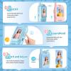 Walkie Talkies for Kids Pack of 2, Rechargeable Long Range 2 Way Radios Toys for Boys Girls Age 3-5, Birthday with Pink Blue Design,Outdoor Adventure Camping Hiking view 4