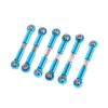 for Wltoys A949 A959 A969 A979 K929 6Pcs Metal Linkages Pull Rod Servo Link A959-03 Rc Car Parts Accessories Upgrades Replacements Repairs Use RC Car DIY Parts view 2