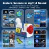 Educational Story Projector for Kids with 4 Science Themes, Earth, Ocean, Dinosaurs & Space, Audio Narration & Night Light & 9 Dream Music, Bedtime Book Projector Machine Toy for Boys & Girls view 2