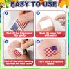 2026 World Soccer Sport Cup Fan Gear Set 2026 Patriotic Soccer Fan Accessories USA National Team Fans Kit Game Day Whistle Flag Tattoo Headband Garland Kit for Football Fans Gift Parades Supplies view 4