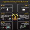 Super Console X Pro MAX,Retro Video Game Console, 50+Emulator Console Compatible Most Games, Support 4K TV HD/AV Output, 2 Wireless Controllers,Gift for Men (256G Black 70000+Games) view 4