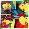 Hemoton 100pcs Black Plastic Crow Feet Accessories DIY Stuffed Animal Enhancements Plastic Chick Toy Parts Halloween Crow Props for Crafting view 3