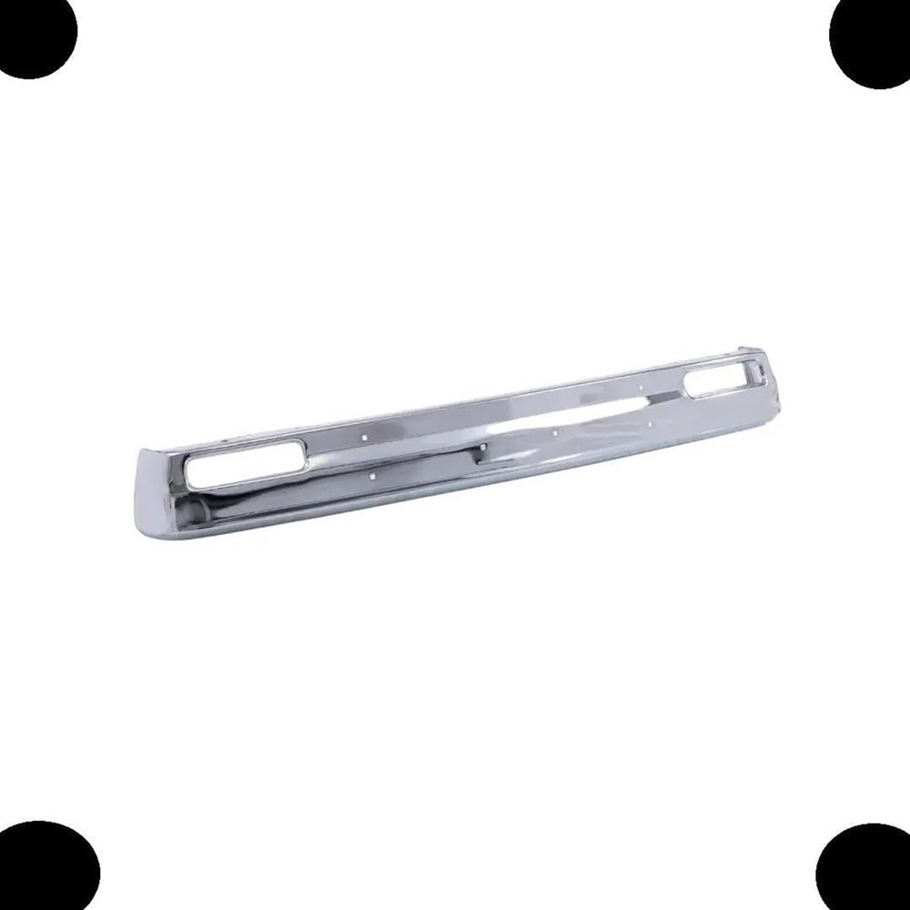 82-93 Chrome Bumper Face Bar Compatible With/Replacement For Jimmy w/o Strip S10 83-94 Blazer 83-90 S15