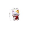 BESPORTBLE 18pcs Mini Fortune Cat Figurines - Resin Cat Figure - Fortune Animal Characters Toys - Micro Landscape Garden Accessories view 2