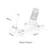Aluminum Steering Component Servo Protection Assembly for RC Car 1/8 XL X 4.6 5.9 21 25 SS 4.1 3.5(Black) view 3