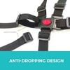 5-Point Adjustable Baby Harness Seat Belt for Stroller, High Chair, Pram, Buggy, Pushchair - Durable & Safe Child Safety Straps view 2