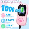 Video Walkie Talkies for Kids, Facetime Walkie Talkies Toys for Age 3-12 Boys Girls, HD Camera & Voice Changer 1000FT Long Range Recharge Kids Valentines Easter Gifts Indoor Outdoor Camp (Blue+Pink) view 3