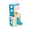 Fdit 44-Piece Childrens Kitchen Set Enriching Culinary Experiences. Role Play Toy, Material: Plastic (Blue) view 2