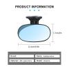 360 Degree Adjustable Wide View Mirrors for Infant Car Seats - Clear Reflection Rearview Mirror for Windshield(Clip style 1) view 3
