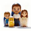 Personalized Portrait Nesting Dolls, Custom Photo Matryoshka Russian Dolls, Unique Gift for Family, Mom, Dad, Grandma, or Grandpa  Perfect for Mothers Day, Fathers Day, Christmas, and Birthdays view 1