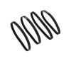 Drive Timing Belt GT2 6mm 2GT 10mm Closed Loop from 604mm-976mm Width 6mm 10mm 1PCS Parts Synchronous Belt(2GT-872mm,Width 10mm) view 1
