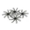 2Pairs 89MM 89x8 8-blade CW CCW 3.5inch Cinewhoop Prop FPV Racing Drones 5mm Shaft Propeller view 1