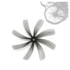 2Pairs 89MM 89x8 8-blade CW CCW 3.5inch Cinewhoop Prop FPV Racing Drones 5mm Shaft Propeller view 2