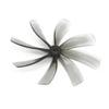 2Pairs 89MM 89x8 8-blade CW CCW 3.5inch Cinewhoop Prop FPV Racing Drones 5mm Shaft Propeller view 4