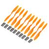 10pcs/lot 10x4.5" for F450 500 F550 FPV 1045 1045R CW CCW Propeller Multi-Copter RC QuadCopter forAPC (5 pair)(Yellow) view 2