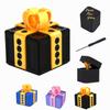 SZOZNIYC Christmas Stocking Stuffer The Annoying PresentAnnoying Gift Box with 3D Printed Screws & Finger Surprise Box Perfect for Birthdays,Office & Halloween,White Elephant Gifts for Men (Black) view 1