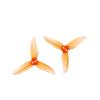 4Pairs 2512 2.5X1.2X3 3-Blade PC Propeller 1.5mm for RC FPV Racing Freestyle forGemfan 2.5inch forToothpick Drones(4Pairs Whiskey) view 1