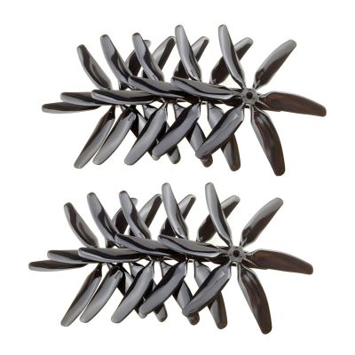 10pcs 504060 5x4x6 6-Blade Single Color CW CCW 5 inch Propellers Blade For FPV Drones (5 Pair)