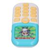 Aqur2020 Kids Cartoon Animals Learning Play Mobile Phone, Interactive Educational Toy with Music and Lights, Blue, 5.9x2.8 Inch, for Toddlers view 4