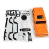 1/16 & 1/24 Scale RC Rock Crawler Hard Body Shell 144mm Wheelbase with Connecting Rods for 1/24 Axial for SCX24 JLU,1/16 XIAOMI Jimny SC01 (White) view 3
