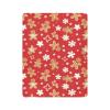 Pfrewn Christmas Fitted Crib Sheet Gingerbread Man Snow Christmas Cookie Mattress Sheet for Standard Baby Playard Sheet, Soft Toddler Mattress Sheet, 52x28x9IN Sheet for Boys Girls view 2