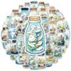 100-Piece Miniature World in a Bottle Sticker Set Drift Bottle Minimalist DIY Journal Decorations Waterproof Stickers view 3