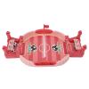 Aqur2020 Miniature Table Football Game, Pink, Interactive Desktop Game for Parents and Kids, Portable, 38x20cm view 2