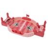 Aqur2020 Miniature Table Football Game, Pink, Interactive Desktop Game for Parents and Kids, Portable, 38x20cm view 3