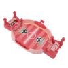 Aqur2020 Miniature Table Football Game, Pink, Interactive Desktop Game for Parents and Kids, Portable, 38x20cm view 4