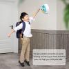Fdit Touch High Jumping Toy with Voice Prompts for Children, Suitable for Children Aged 4-6, Easy to Install and Use (Blue Dinosaur) view 2