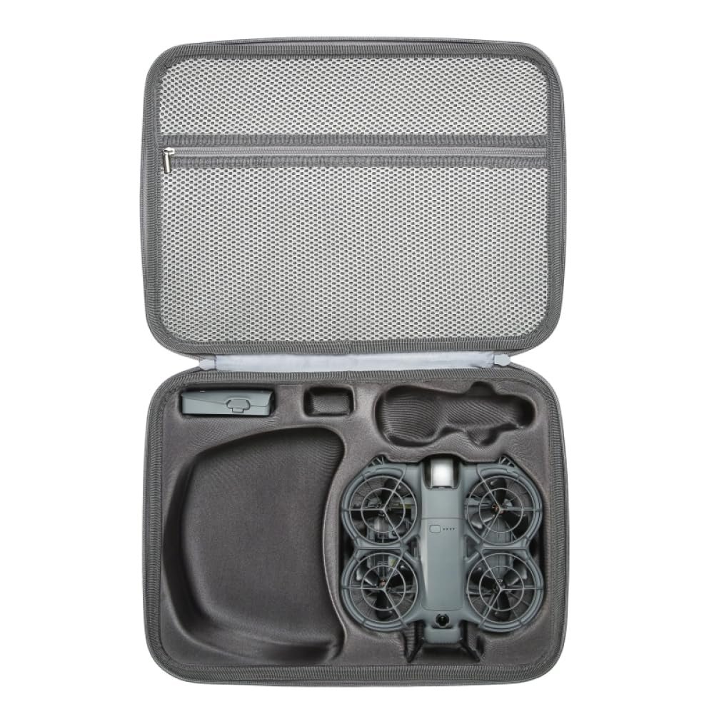 Hard Case for DJI Neo 2 Motion Fly More Combo, Waterproof Protective Storage Bag Travel Carry Bag for DJI NEO2 Goggles N3, RC Motion 3 Carrying Case Drone Accessories