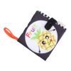 Aqur2020 Soft Baby Book with Sound Paper, Black and White Cloth Book, Visual Awareness Development, 0+ Years, 4.9x4.5 Inches view 4