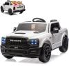 GarveeLife 24V Ride on Toys Licensed RAM 2500, 2 Seater Ride on Truck w/Remote Control, Spacious Truck Bed, 3 Speed, LED Lights, Suspension, Birthday Xmas Gifts for Boys Girls view 1