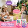 Walkie Talkies Toys for Kids:Mermaid Toys 2 Pack Birthday Gifts for 3 4 5-7 8 Year Old Girls Toy for 4 5 6 7 8-10 Year Old Camping Outdoor Games,Easter Christmas Stocking Stuffers for Girls Kids view 2